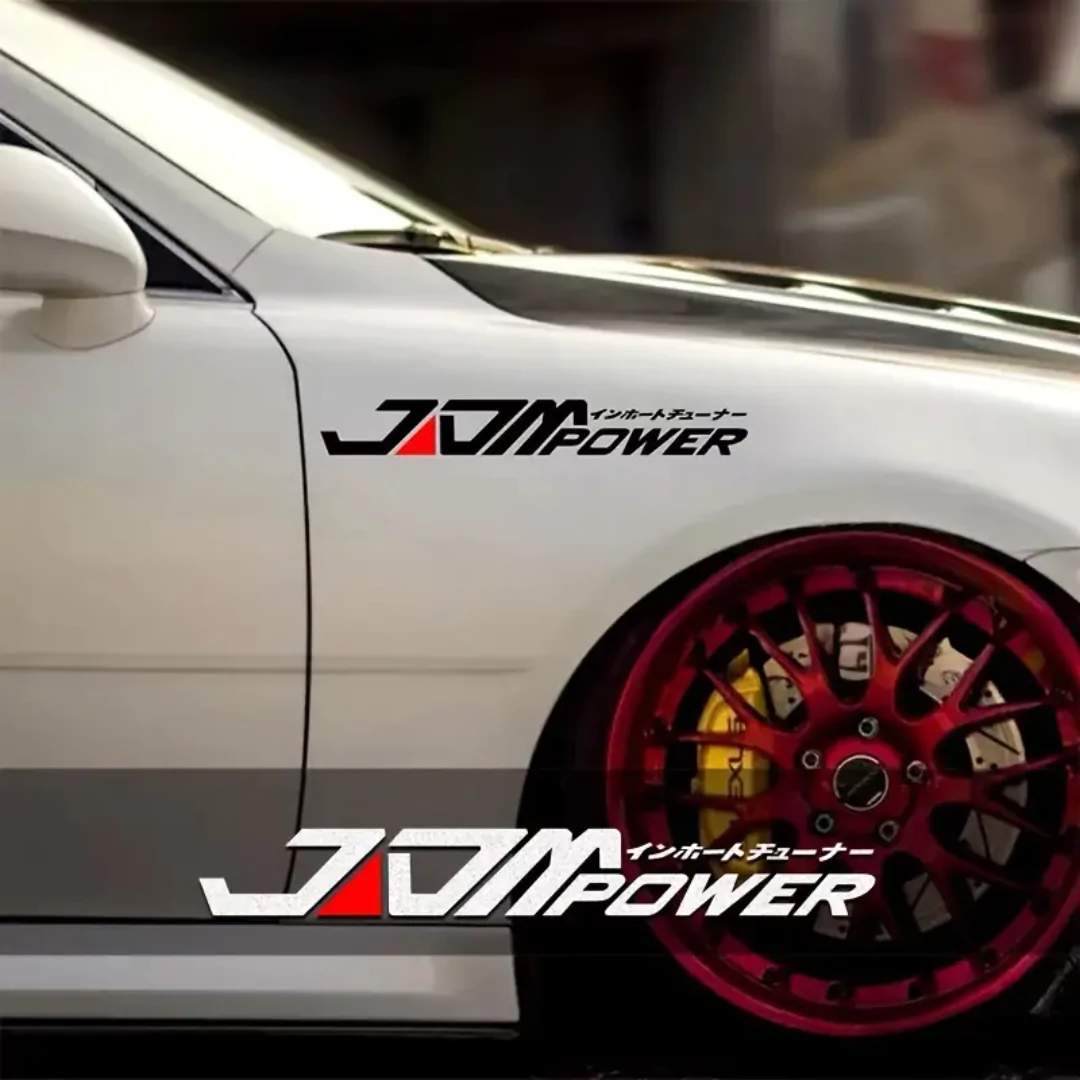 JDM Power sticker for car window