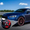 Ozone Stickers™ 6pcs Car Alloy Wheel Sticker for 18-21 inch Wheels, Reflective car Rim Stickers, Vinyl Wheel Decals, Decoration Accessories for Cars, Trucks, Vehicles, Cars, Motorcycles
