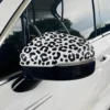 3pcs Car Mirror Sticker for Side Glass | Leopard Print Decal for Car Side Mirrors