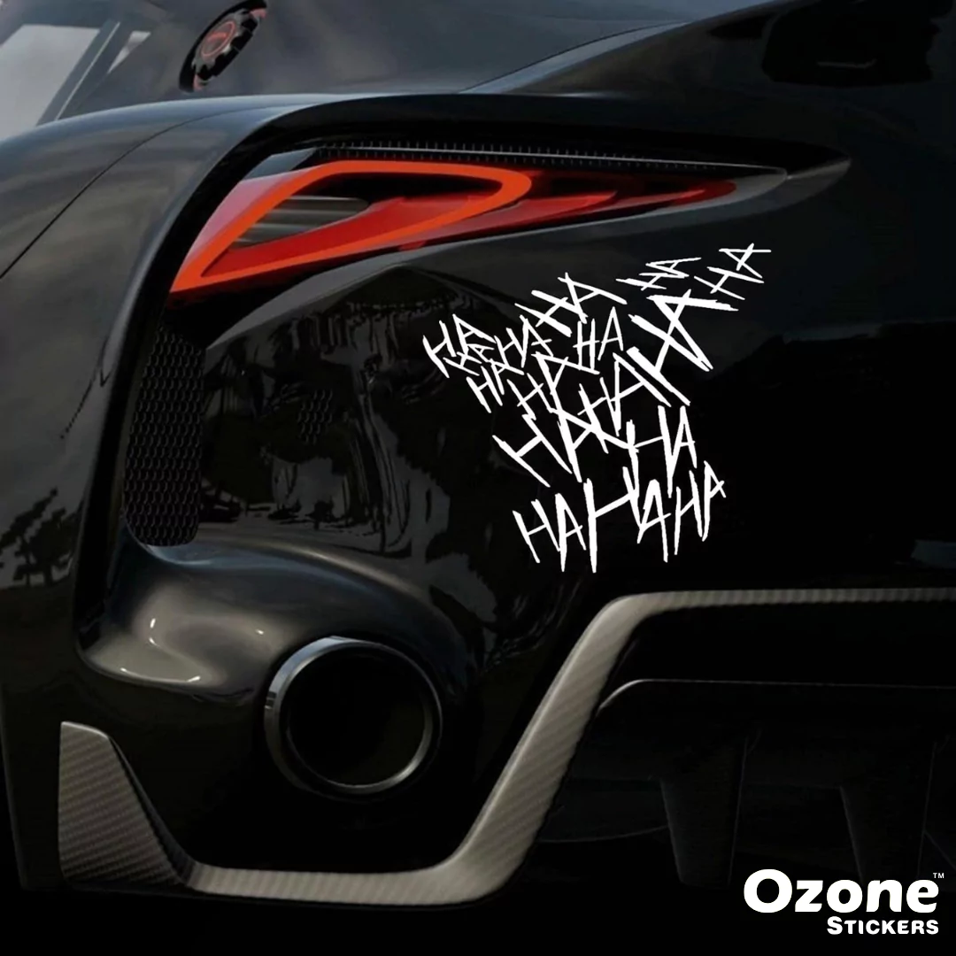 Joker Hahahaha Car Sticker